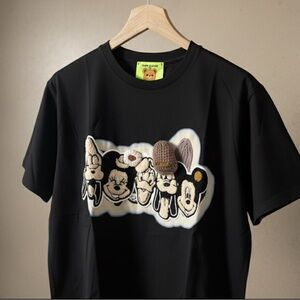 SHEN HOME Oversized Streetwear Cartoon Graphic T-Shirt